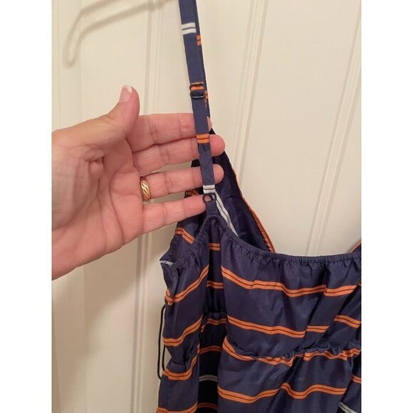 Vintage Heritage 1989 Women's sz Small Striped Silk Dress - Picture 3 of 6